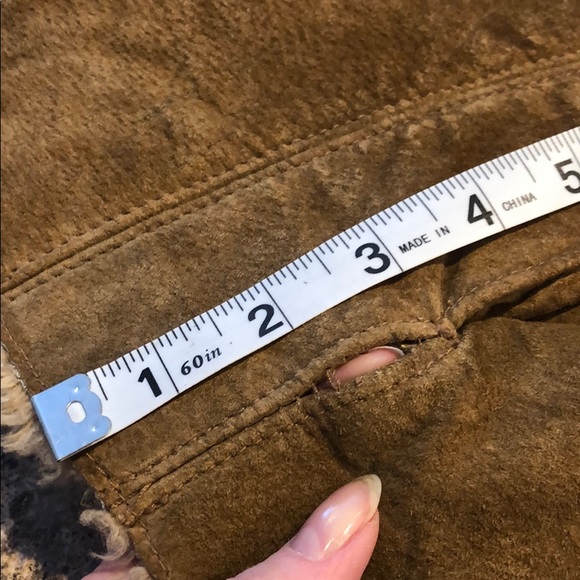 Black Rivet Brown and Tan Suede Jacket M - Picture 7 of 16